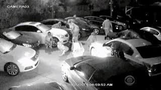 Crazy car theft caught on camera [upl. by Seitz]