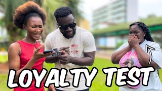 Loyalty Test Netflix amp Chill Edition He Tried to SMASH her and It Got HEATED [upl. by Eiclud]