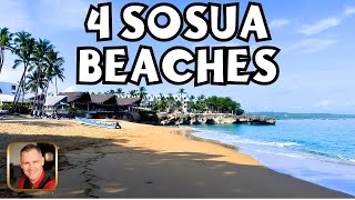 Walk Sosuas 4 Beaches  Sousa Alicia Casa Marina Chiquita  Buying Dominican Republic  Buying… [upl. by Wylie]