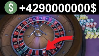 LA METHODE ULTIME POUR GAGNER À LA ROULETTE DU CASINO À TOUS LES COUPS SUR GTA ONLINE [upl. by Valdemar]