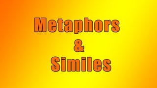 Metaphors amp Similes [upl. by Notwal514]