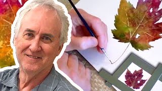 How To Paint a Watercolor Pt1  Beginner Lesson [upl. by Stulin]