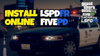 How to install LSPDFR online with FivePD in GTA 5 [upl. by Hermina287]