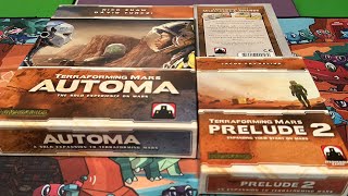 Terraforming Mars prelude 2Automa unboxing [upl. by Damalas]