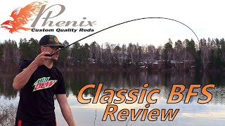 Phenix Classic BFS Rod Field Review SLX BFS Bass Fishing BFS Fishing [upl. by Bonucci]