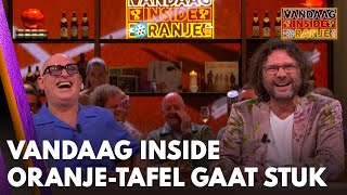 Vandaag Inside Oranjetafel gaat stuk om beelden van diskwalificatie estafetteploeg [upl. by Elon246]