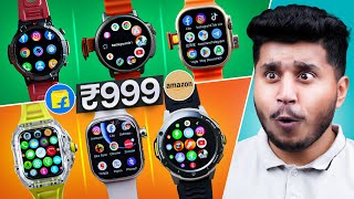 Top 10 Best Smartwatches Starting From ₹1000⚡️ [upl. by Pitt]