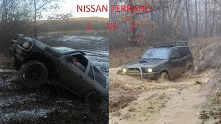 Nissan Terrano 1 vs Nissan Terrano 2 [upl. by Alda]