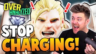 Overwatch Coaching  STOP CHARGING REINHARDT OverAnalzyed [upl. by Groark]