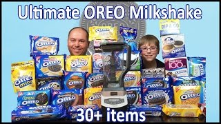 Ultimate Oreo Milkshake  30 items  Crude Brothers [upl. by Haliek]