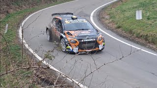 Rally Des Ardennes 2024 KP Custinne  Big Hairpin And Atmosphere [upl. by Dang]