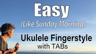 Easy The Commodores Lionel RichieUkulele Fingerstyle PlayAlong with TABs PDF available [upl. by Peugia]