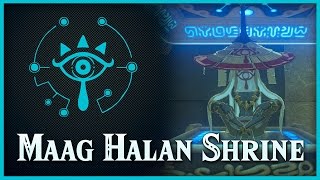 Zelda Breath of the Wild • The Test of Wood • Maag Halan Shrine • Woodland [upl. by Ettedualc580]