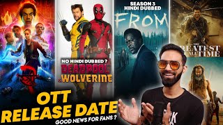 Stree 2 OTT Release Date  From Season 3 Hindi Dubbed  Deadpool 3 OTT Release Date [upl. by Moseley496]