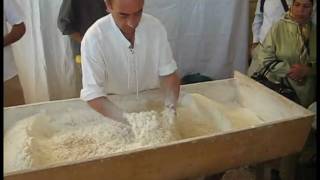 Sourdough bread kneading by hand Nicolas Supiot [upl. by Uoliram976]