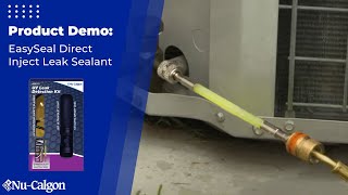 Product Demo NuCalgons EasySeal Direct Inject Leak Sealant [upl. by Nahshu]