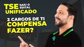 CONCURSO TSE UNIFICADO DOIS CARGOS DE TECNOLOGIA DA INFORMAÇÃO [upl. by Aimal]