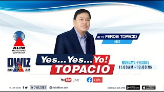 YES YES YO TOPACIO  JANUARY 26 2024 [upl. by Baird]