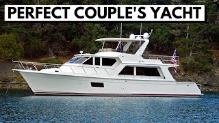 2023 OFFSHORE 54 Pilothouse YACHT TOUR Fast Trawler Liveaboard Boat [upl. by Celestina]