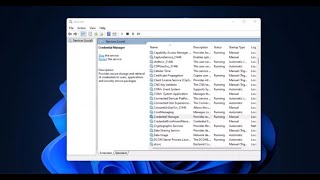 How to FIX CREDENTIAL MANAGER NOT OPENING in Windows [upl. by Arola946]