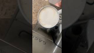 ASMR latte coffee art latteeart handmade [upl. by Eelsnia]