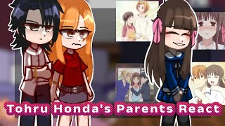 Tohru Hondas Parents React  FRUITS BASKET REACT  GCRV [upl. by Amocat147]