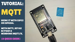 MQTT  How to publish use with ESP32  Arduino Subscribe Receive with Windows MQTTfx PART 22 [upl. by Poul]