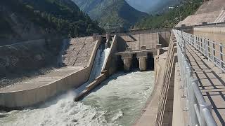 Dam Spillways Discharge Control successfully [upl. by Sokram176]