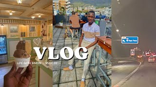 VLOGGALAVANTING CAPE TOWN wa FRIEND CAMPS BAY SUNSET ICE CREAM DATE vlog southafricanyoutuber [upl. by Athiste]