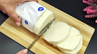 Kaufen Sie keinen Käse 1 kg Käse aus 1 Liter Milch in nur 5 Minuten [upl. by Liebermann]