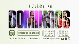 🔴 EN VIVO 🌍  Reunión de Domingo  Iglesia Full Life [upl. by Zavras]