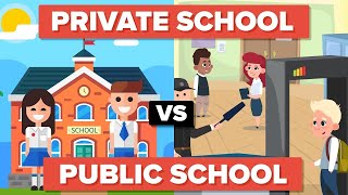 Private School vs Public School  How Do The Students Compare [upl. by Engedi537]