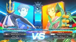 Empoleon vs Sceptile  Pokkén Tournament DX [upl. by Abbie]