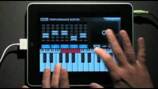 Akai Pro SynthStation App Overview 2 of 3 [upl. by Ahsiyt]