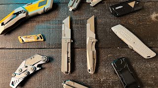 What is the BEST EDC Utility Knife Ive narrowed it down to 2 Which one wins [upl. by Drofhsa]