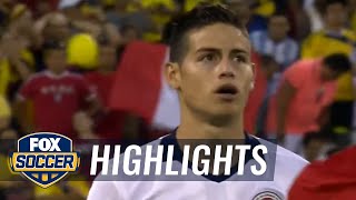 Peru vs Colombia  2016 Copa America Highlights [upl. by Nahtal285]