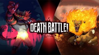 Fan Made Death Battle Trailer Incineroar VS Zetterburn Pokémon VS Rivals of Aether [upl. by Lyret]