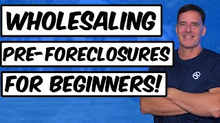 How to Wholesale Pre Foreclosure Houses 2022 [upl. by Lednew]