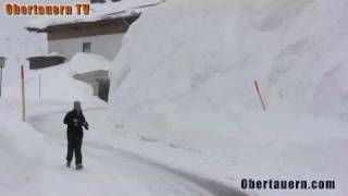 5 Meter Schnee in Obertauern [upl. by Leban669]