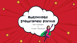 Automating an insurance claim form with AI Builder [upl. by Ahsikyt]