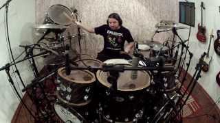 Almah  Marcelo Moreira  quotUnfoldquot drum studio report 01 of 03 [upl. by Litta]