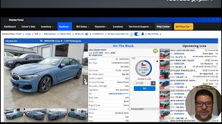 COPART LIVE AUCTION تعال اجيبلك القمر BMW 840XI 2022 بربع تمنها من مزاد كوبارت الامريكي وتحدي😉😃👊 [upl. by Wheelwright]