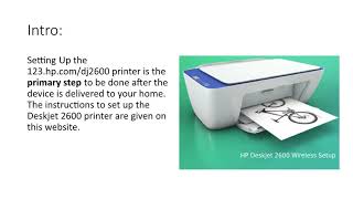 HP Deskjet 2600 FirstTime Installation Guidance  123hpcomdj2600 [upl. by Neellok]