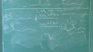 Synthesis of alcohols from alkenes 5 [upl. by Naraa943]