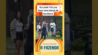 YURI FAZ DANÇA DO BOMBEIRO 😂 afazenda [upl. by Dita]