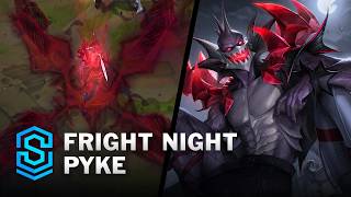 Fright Night Pyke Skin Spotlight  PreRelease  PBE Preview  League of Legends [upl. by Bensky445]