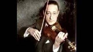 Jascha Heifetz plays Bach Partita 3 part 1 [upl. by Sterne]