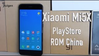 Xiaomi Mi5X PlayStore ROM China [upl. by Gentes419]