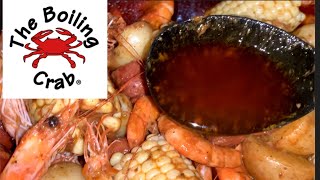 Cajun garlic butter sauce for seafood boil  whole shabang sauce like boiling crab 🦀 [upl. by Atla]