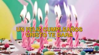 Cristo un año mas te dio feliz cumpleaños Adventista [upl. by Taffy]